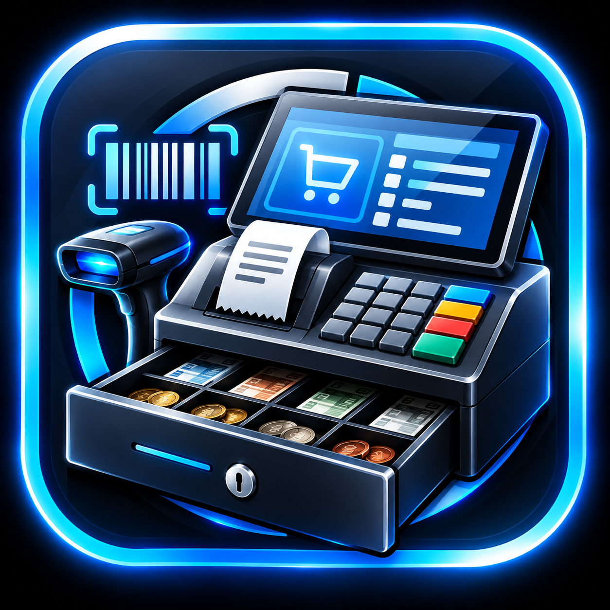 Logótipo Caixa Registadora